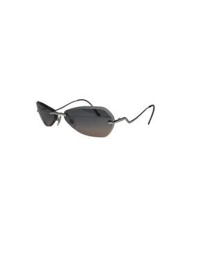 Moschino Rimless Gradient Sunglasses Y2K Cartier Style
